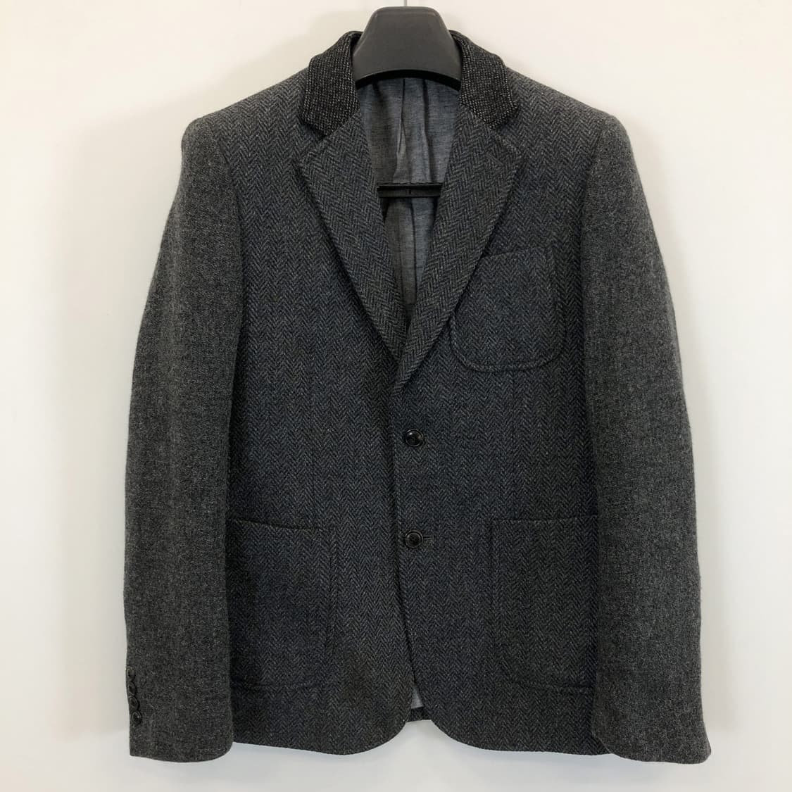 BEAKER LAB 비이커 헤링본 울자켓 95 사이즈  상품이미지1