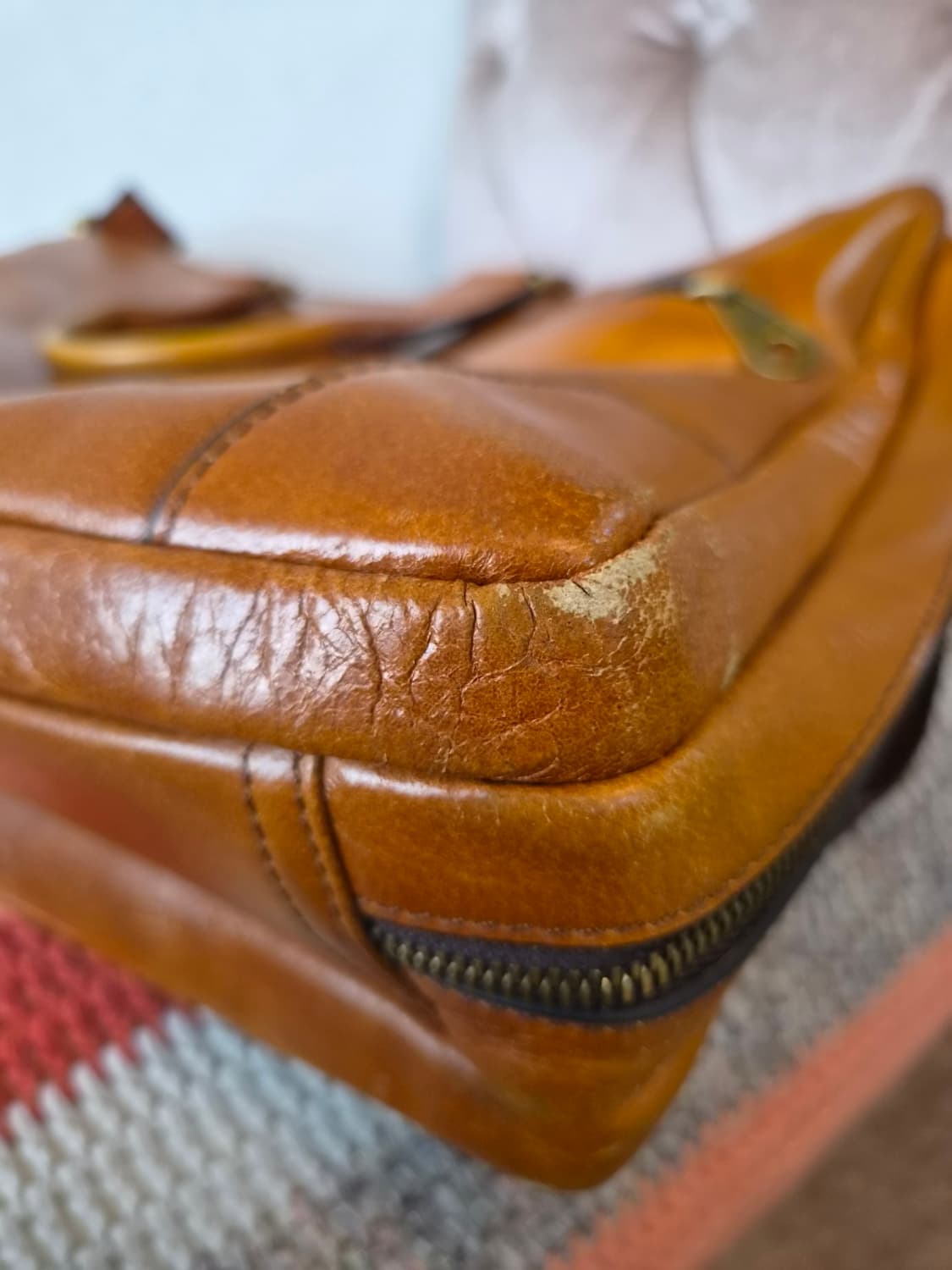 Mulberry 멀버리 Lichi 천연가죽 크로스 서류가방
 상품이미지4