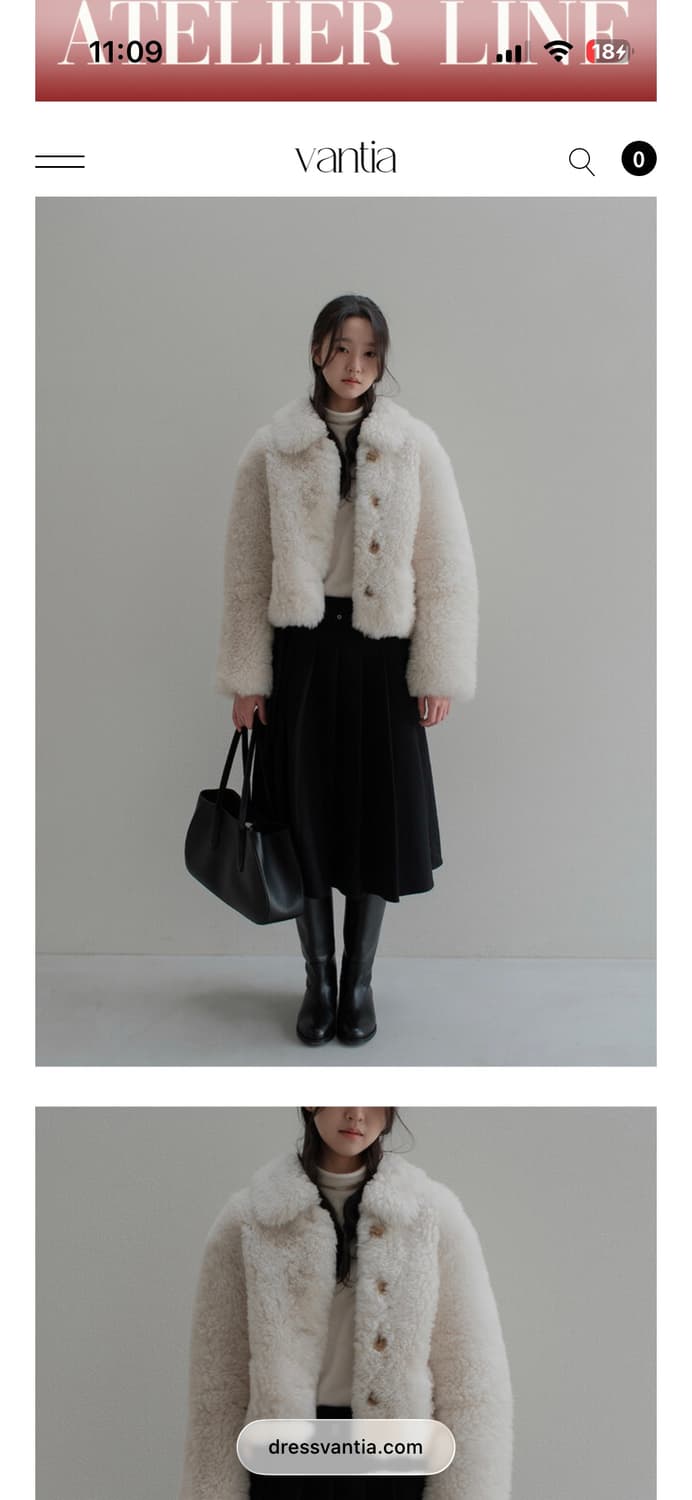 반티아 메이드 리얼 양털 퍼자켓 상품이미지6