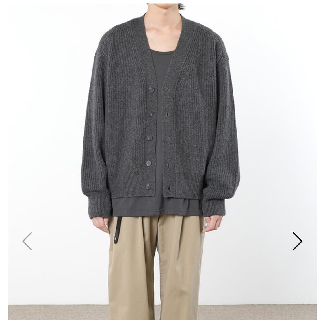 이얼즈어고 로버 울 가디건 XL 상품이미지2