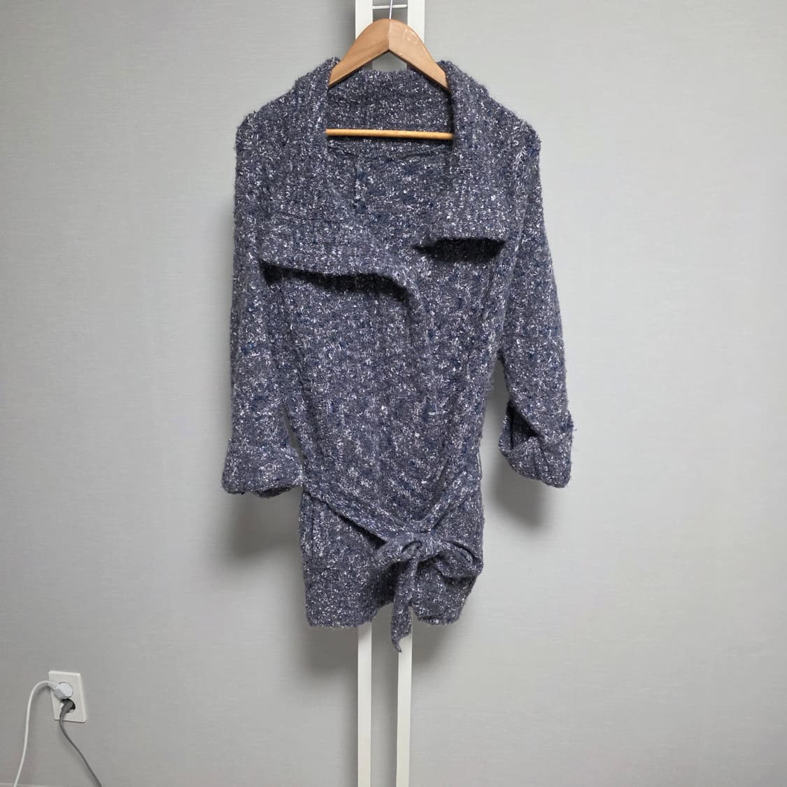 모조에스핀 니트 롱 가디건 믹스 컬러 상품이미지7