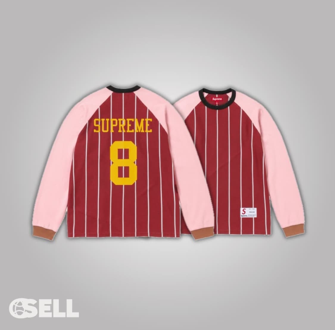 슈프림 마룬 롱슬리브 상품이미지4