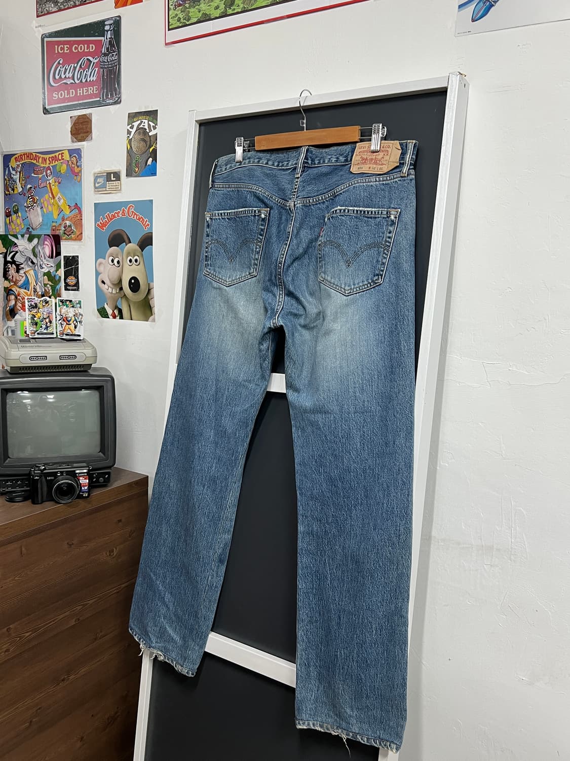Levis 리바이스 501 와이드핏 데님 팬츠 상품이미지1