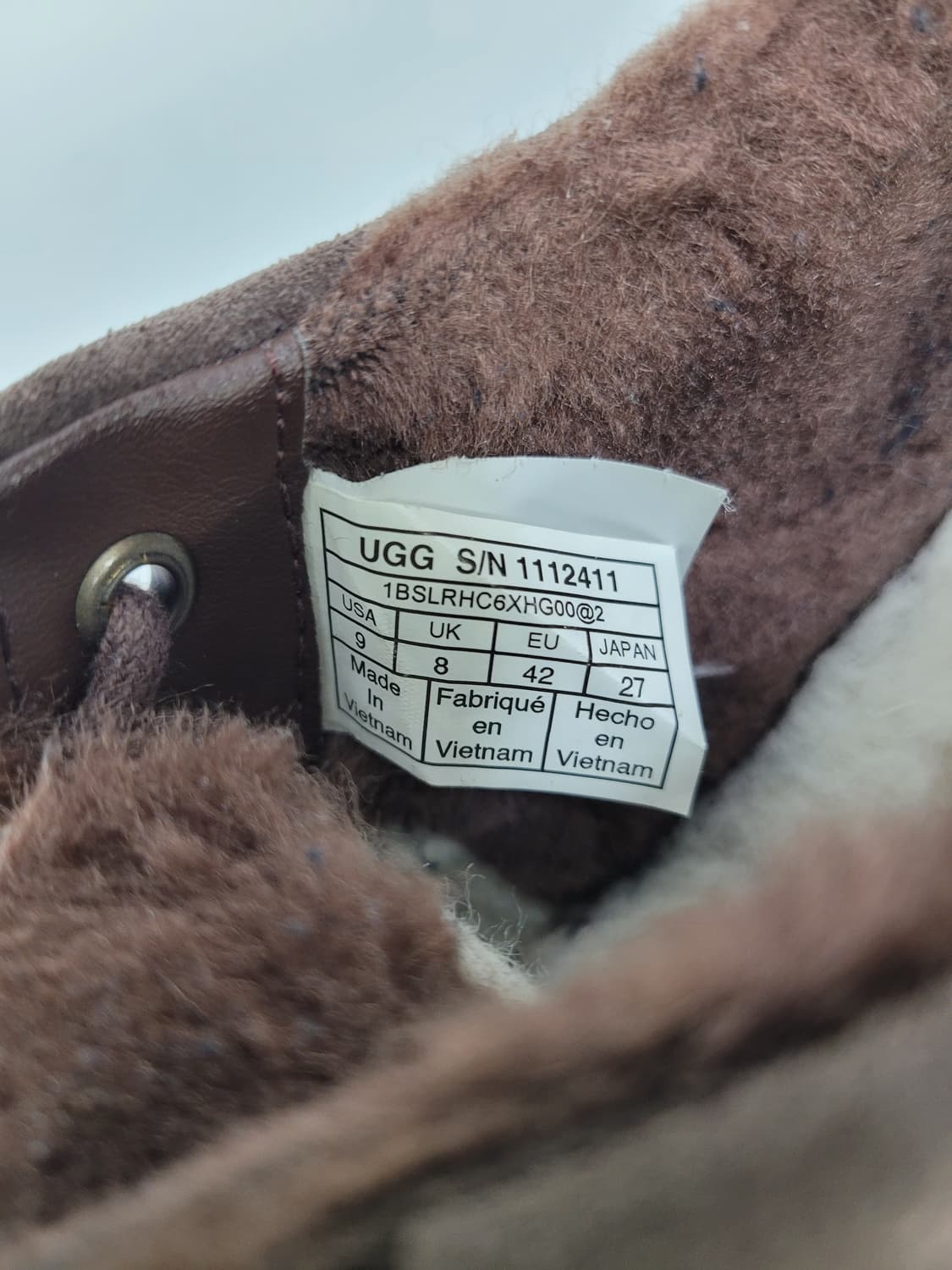 AGG 21FW 어그 캠퍼아웃 레이스 로우 숏 부츠 / UK8 (260) 상품이미지10