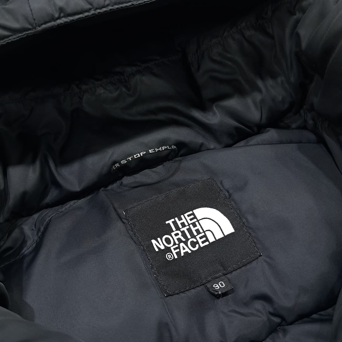 CN965 S 노스페이스 700필 블랙 구스다운 패딩 자켓 점퍼 상품이미지8