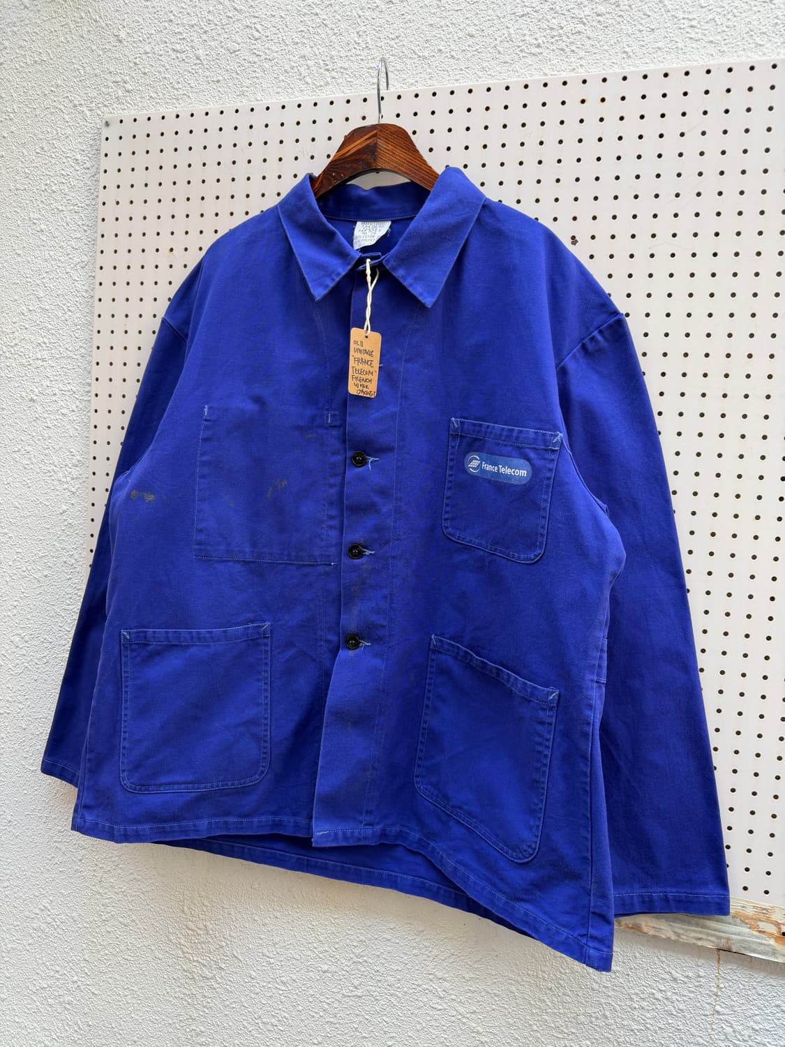 OLD FRENCH TELECOM BELTED 빈티지 프렌치워크자켓 상품이미지6