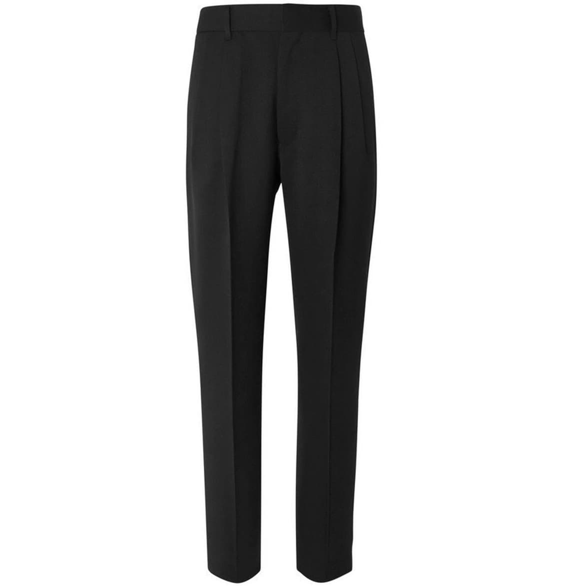 더 로우 에릭 플리츠 울 팬츠 블랙 us34 상품이미지1