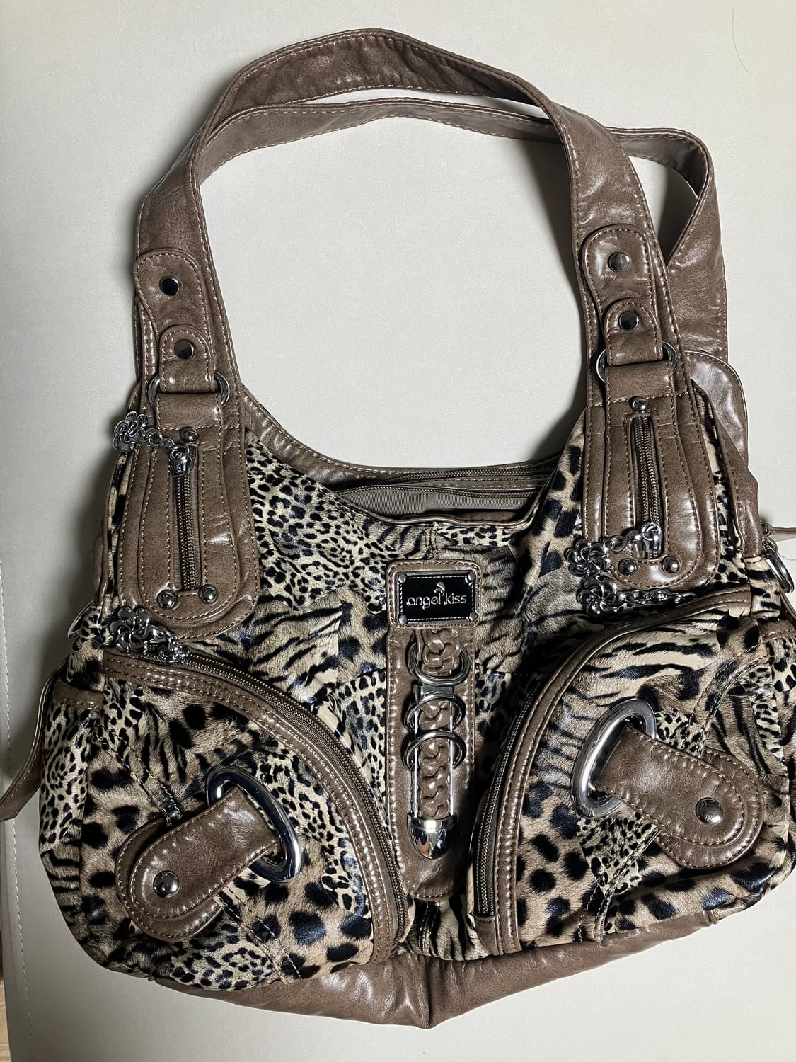 엔젤키스 레오파드 숄더백 상품이미지2