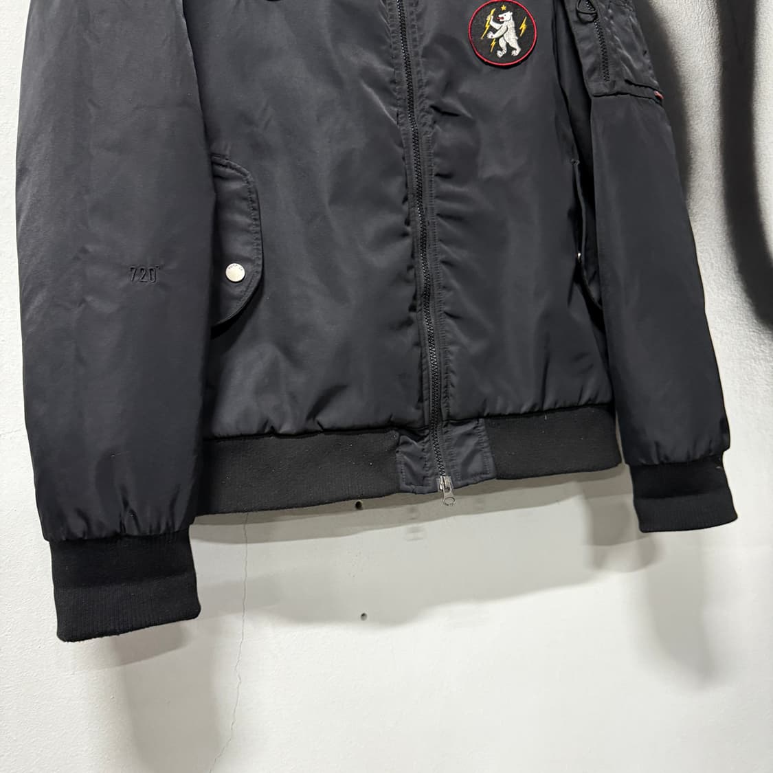 VTG 빈티지 멀티 패치 , 프린팅 봄버 자켓 상품이미지5