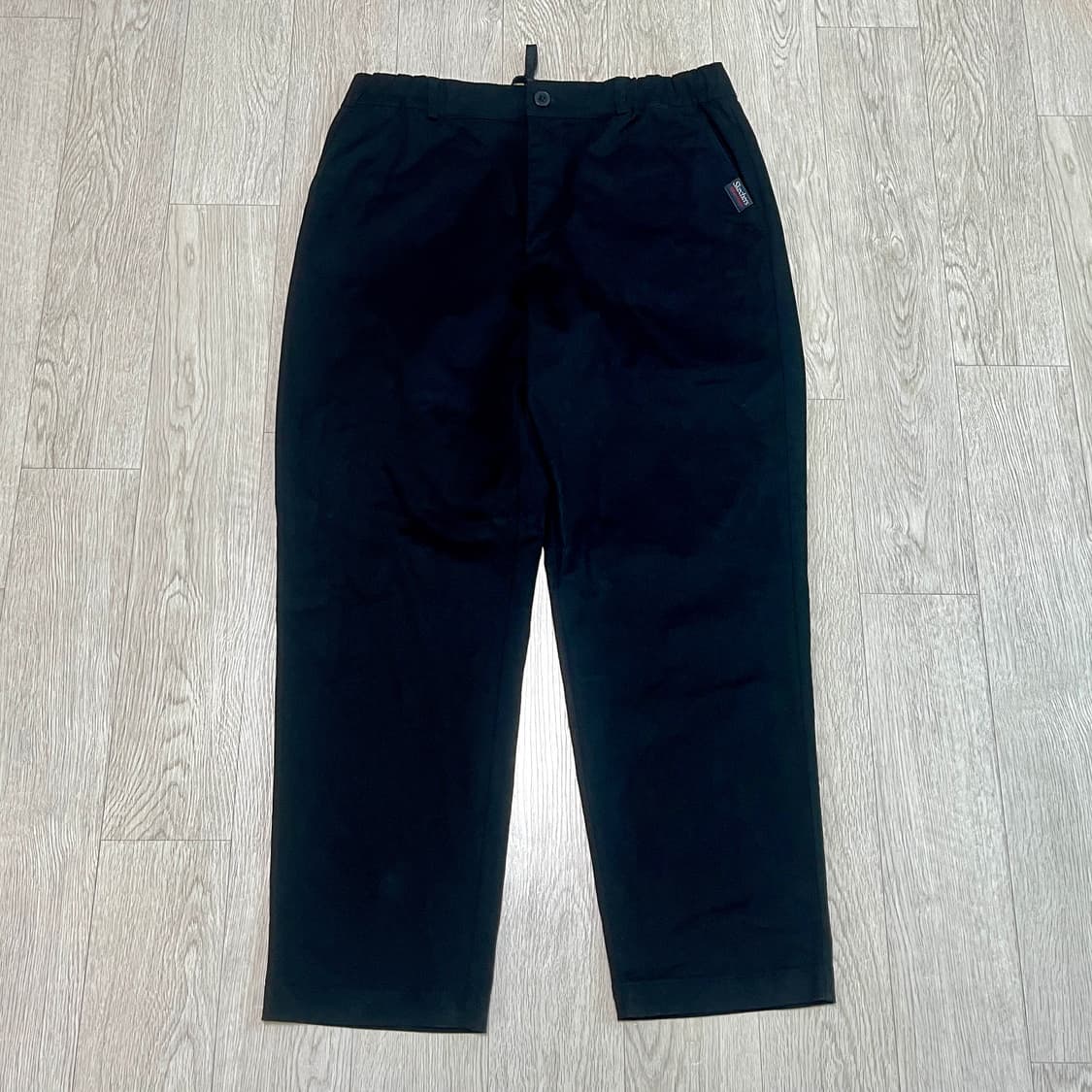 🖤 스케쳐스 프리미엄 코튼 밴딩 슬랙스 (블랙 / L) 상품이미지1