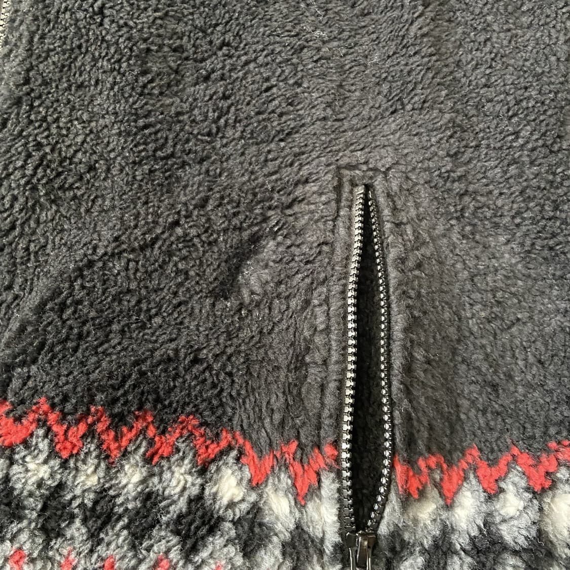 슈프림 드라마 마스크 플리스 자켓 블랙 상품이미지4