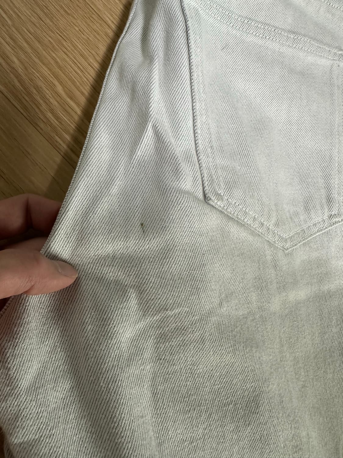 유니클로 흰 청바지 상품이미지6