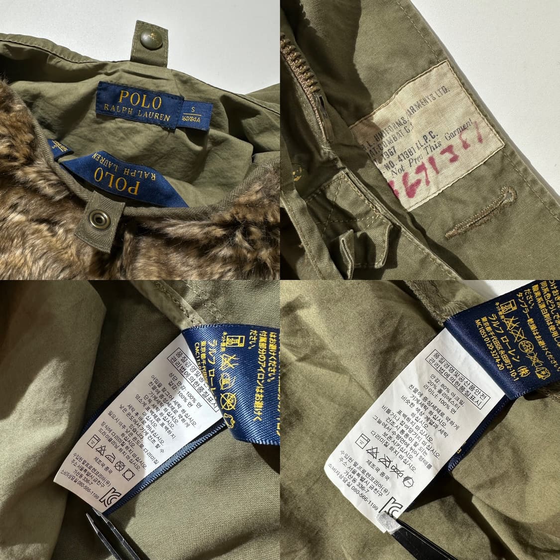 폴로 랄프로렌 M-43 필드 자켓 야상 상품이미지10