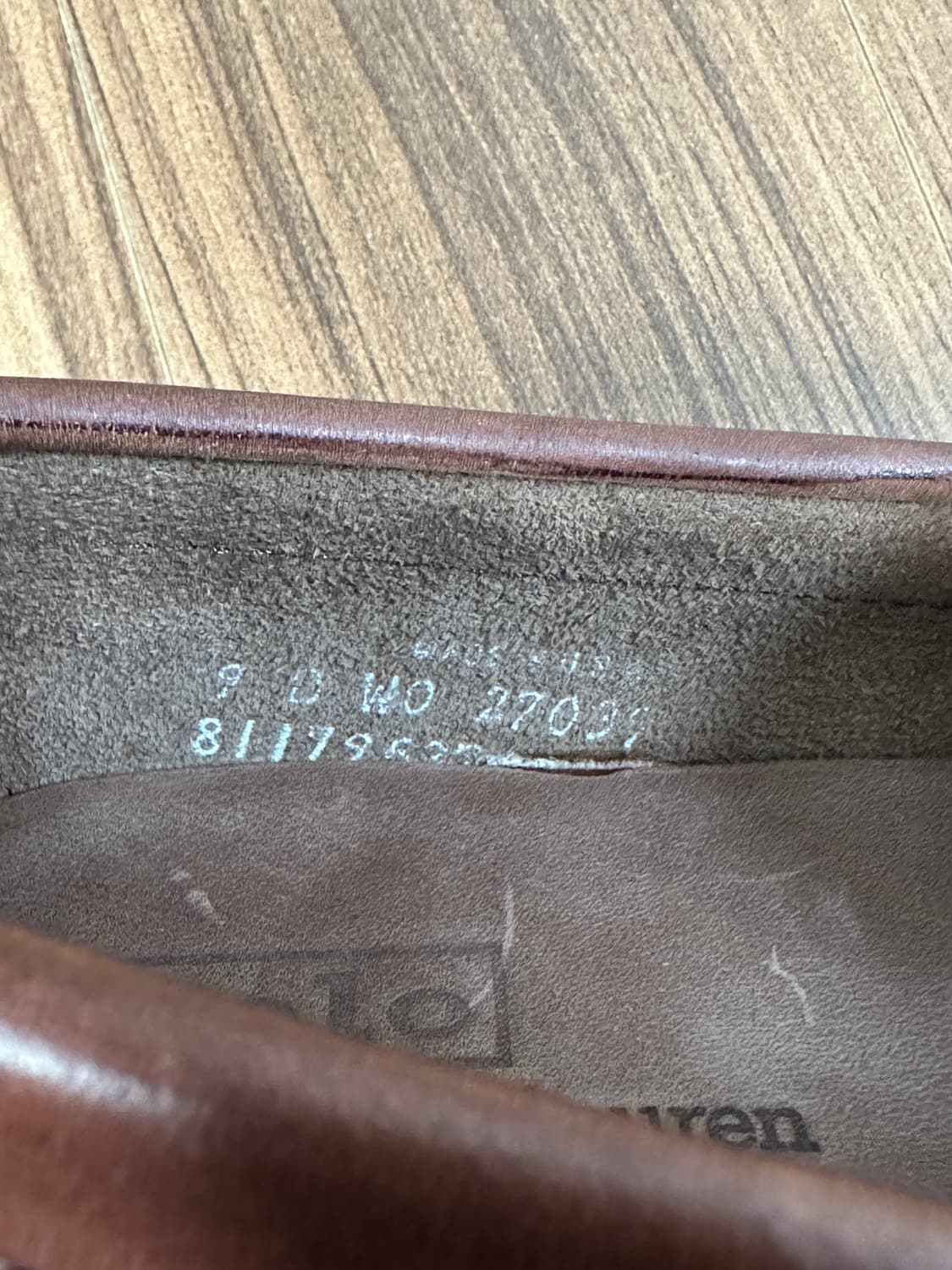 폴로 랄프로렌 가죽 로퍼(9D, 270) 상품이미지8