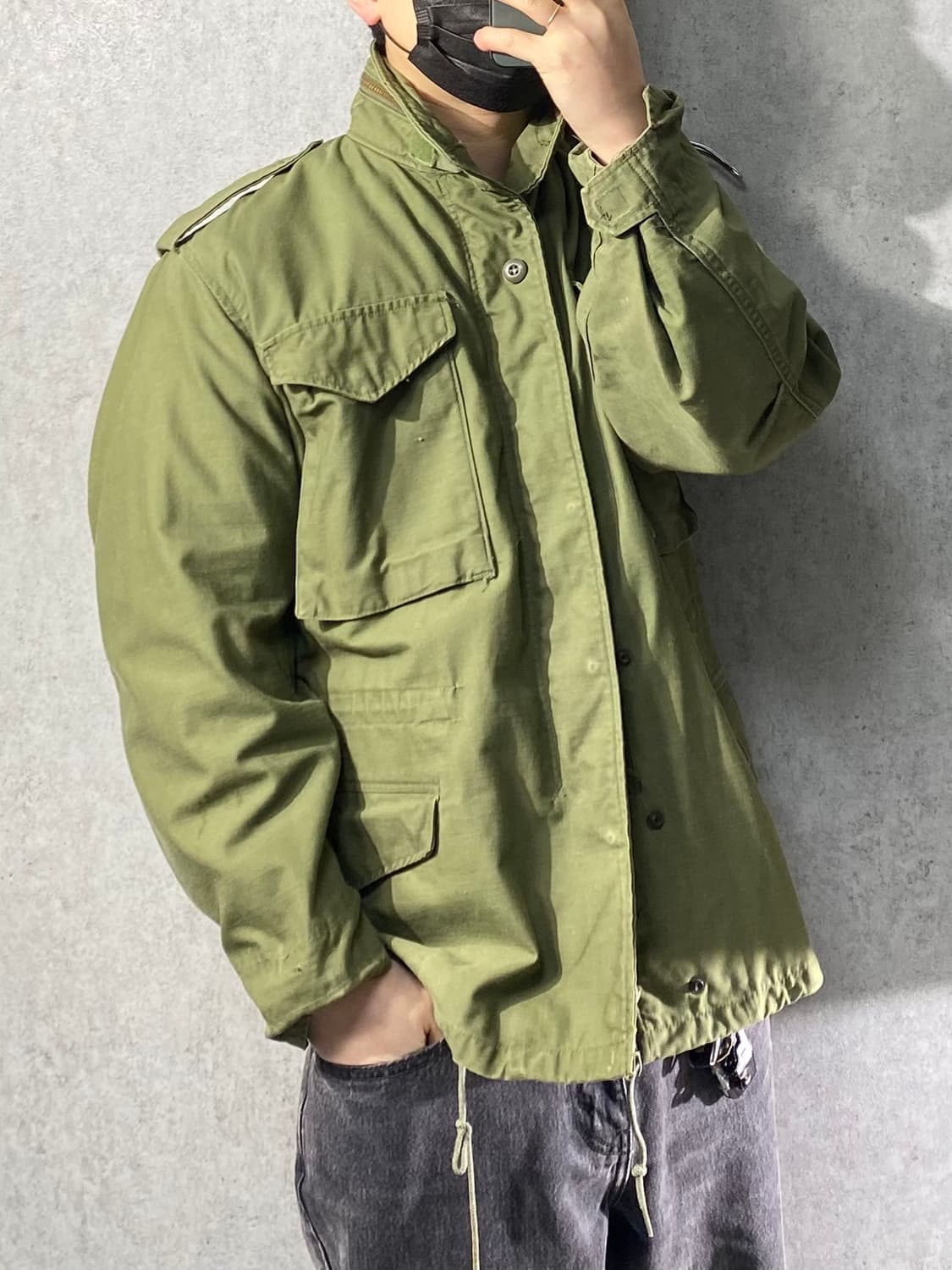 [S-M] 7-80s U.S.ARMY 미군 오리지널 M65 필드자켓 상품이미지9