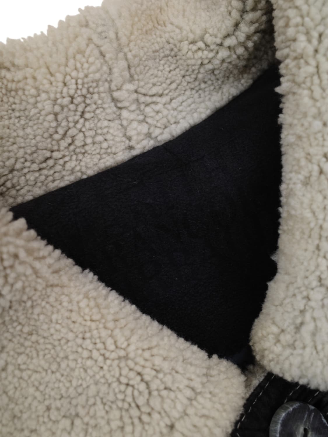 90‘s 마리떼 프랑소와 저버 무스탕 코트 상품이미지2