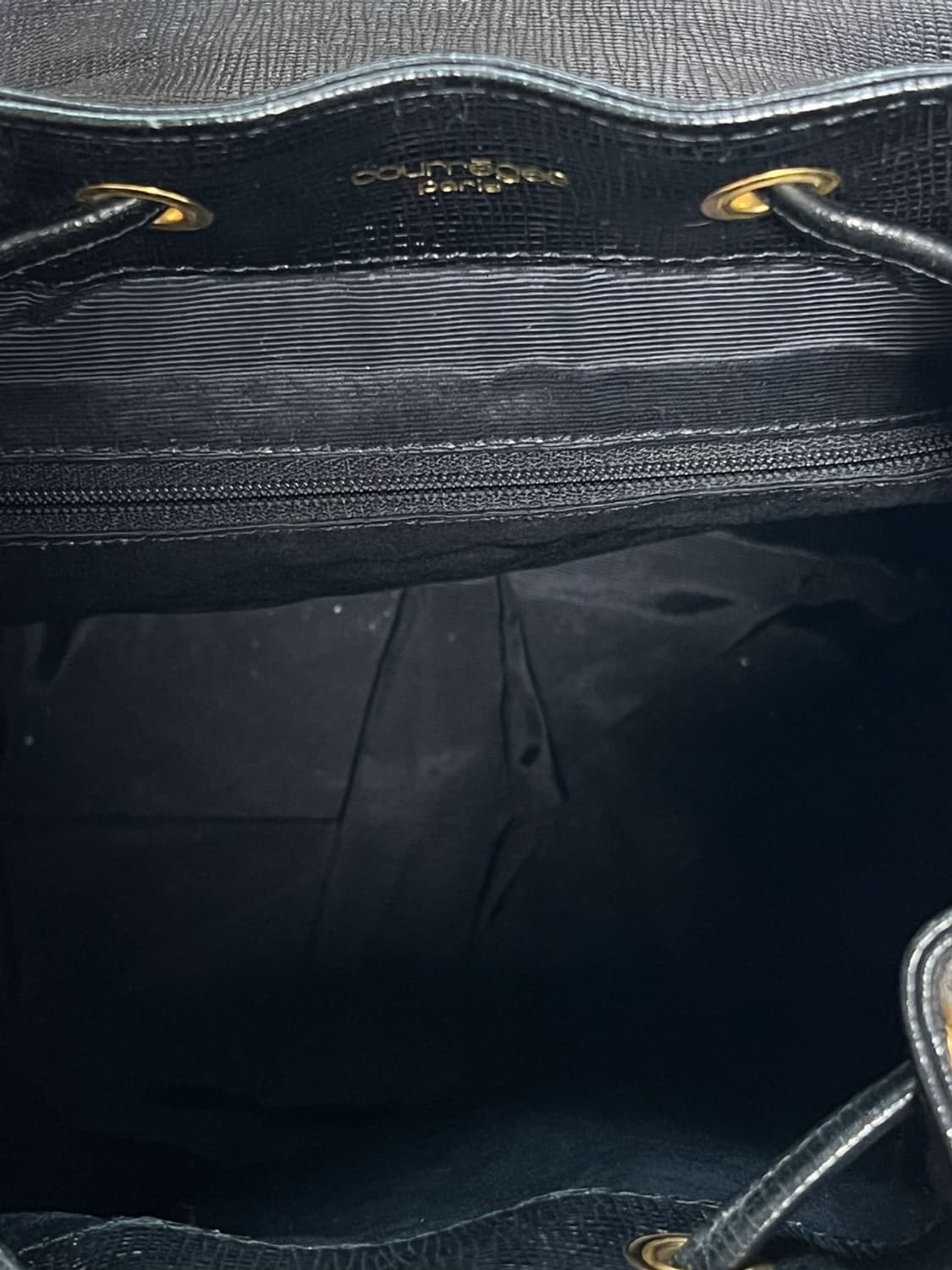 courreges / 꾸레쥬 블랙 사피아노 백팩  상품이미지7