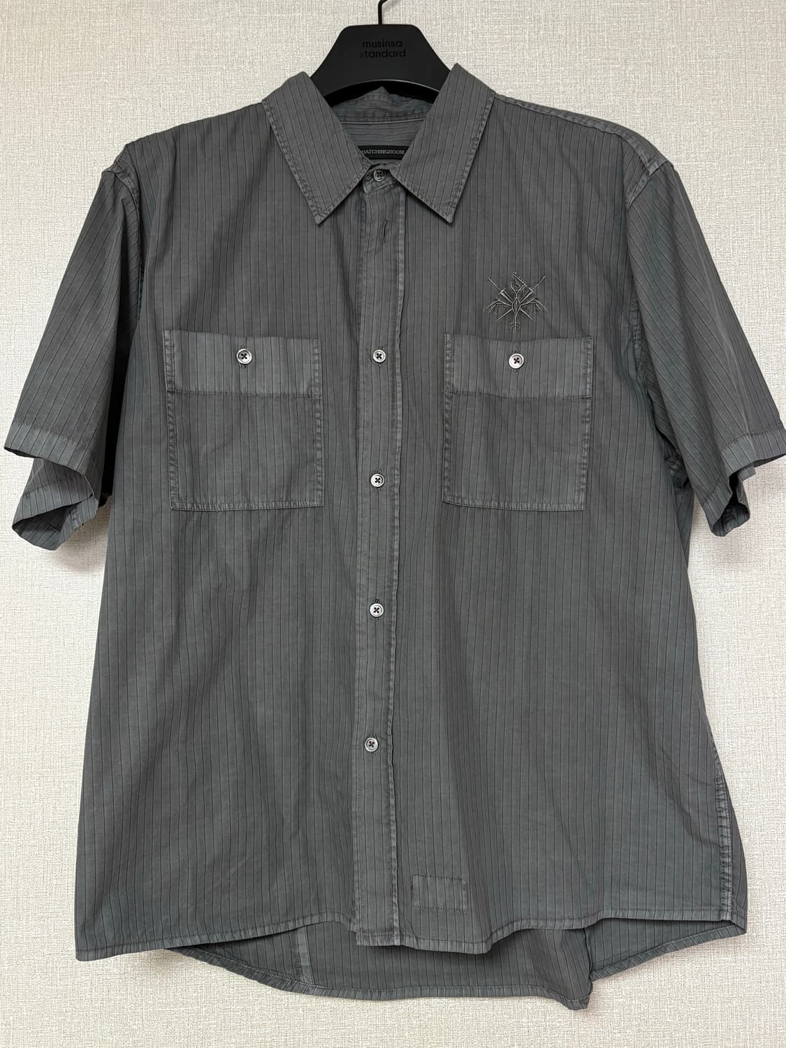 해칭룸 Bone Dragon Shirt 그레이 4사이즈! 상품이미지2