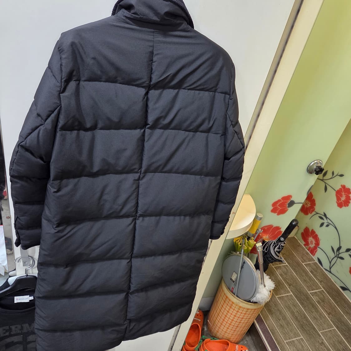 미샤 구스 롱 패딩 상품이미지5