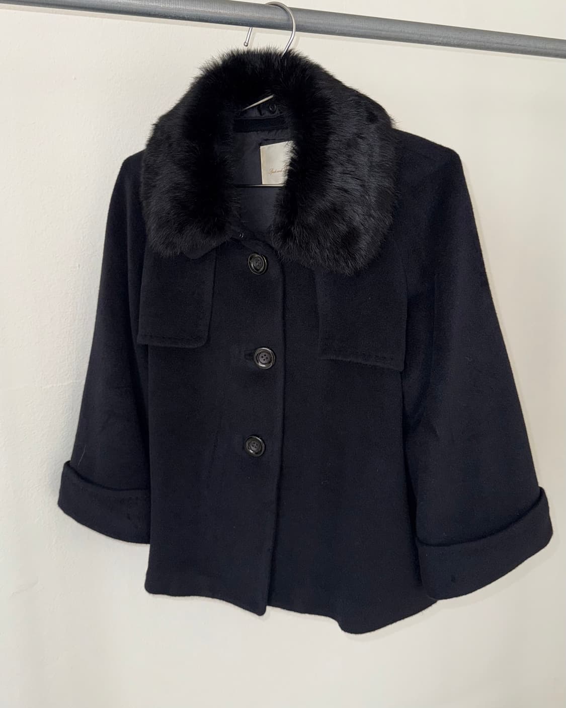 빈티지 앙고라 혼방 자켓 상품이미지4