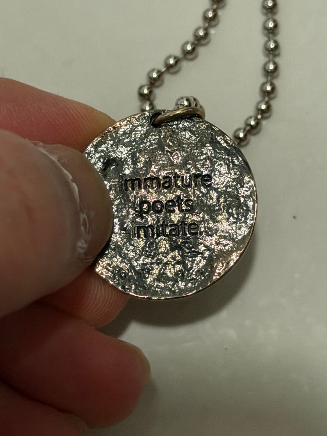 Imature 코인 펜던트 목걸이  상품이미지2