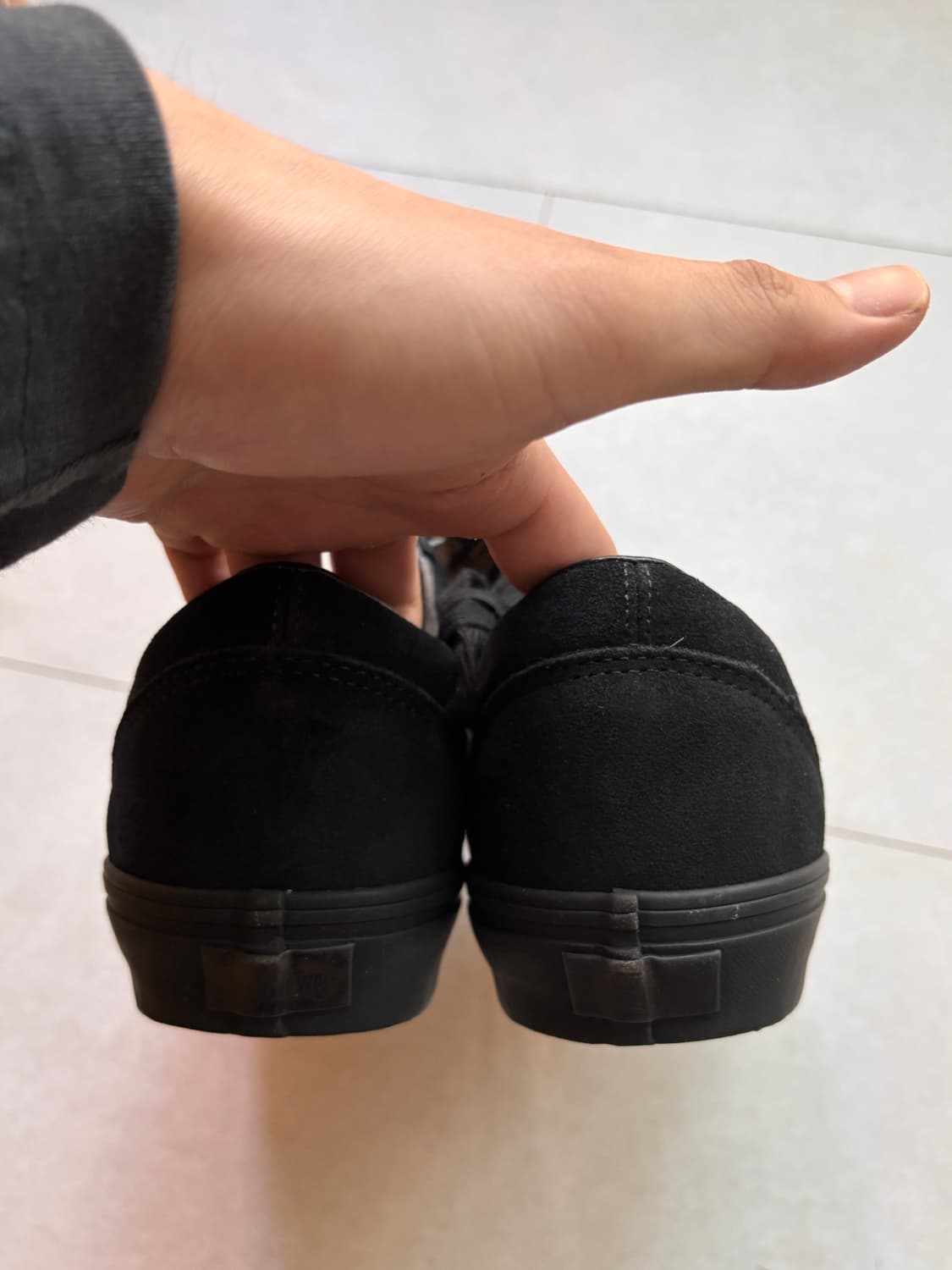 반스 올드스쿨 스티치 스트라이프 블랙 스웨이드 Voodoo Style 상품이미지7