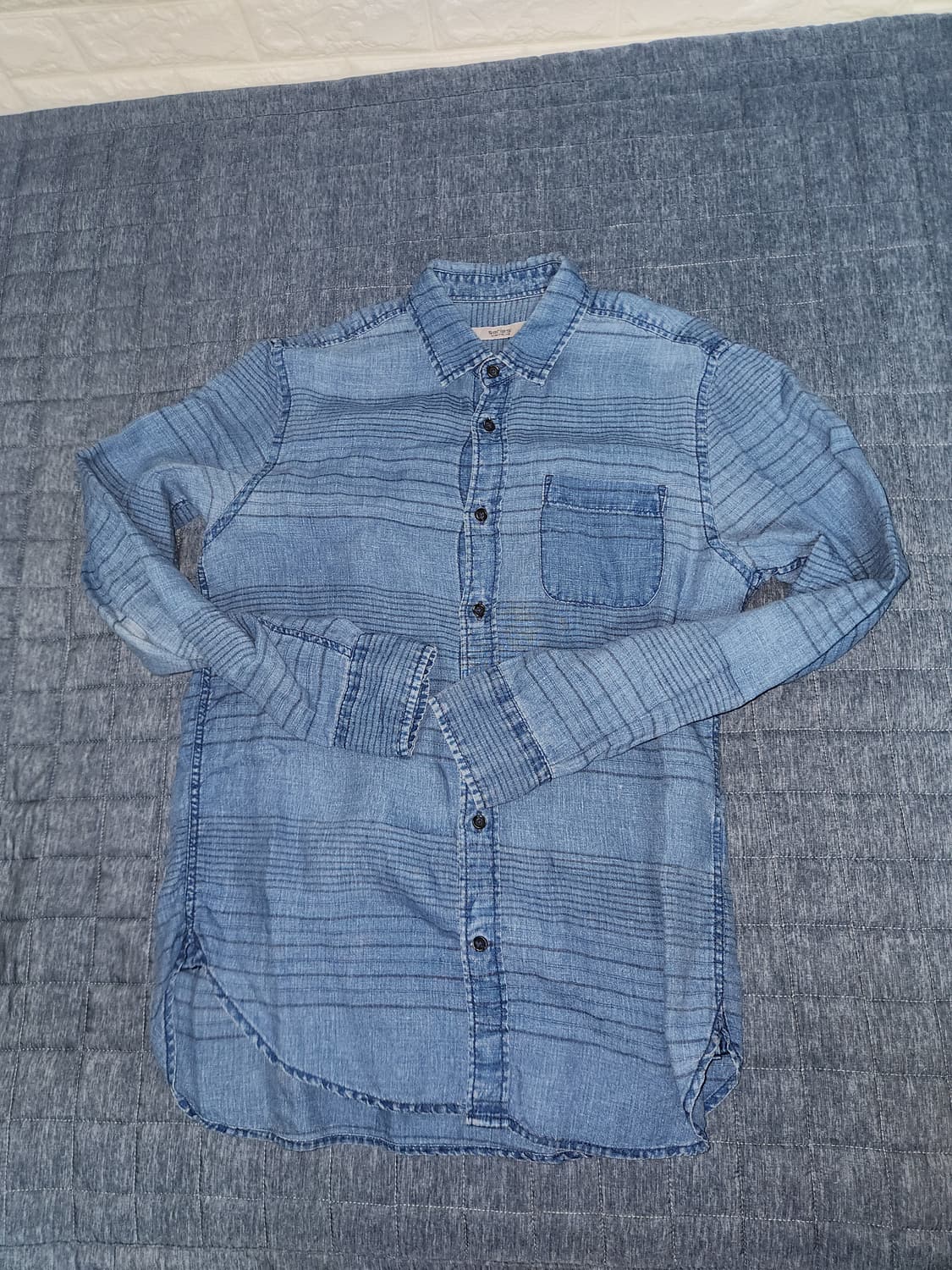 Series 시리즈 린넨 스트라이프 셔츠 상품이미지3