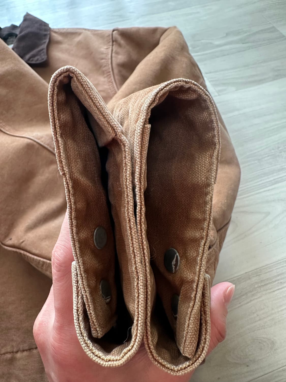 칼하트 j97 brn L 디트로이트 자켓 상품이미지3