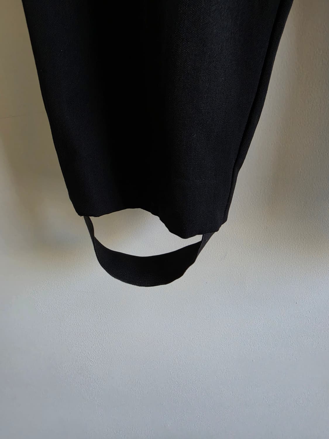 꼼데가르송 트리콧 90s 울 테이퍼드 스티럽 팬츠 상품이미지3