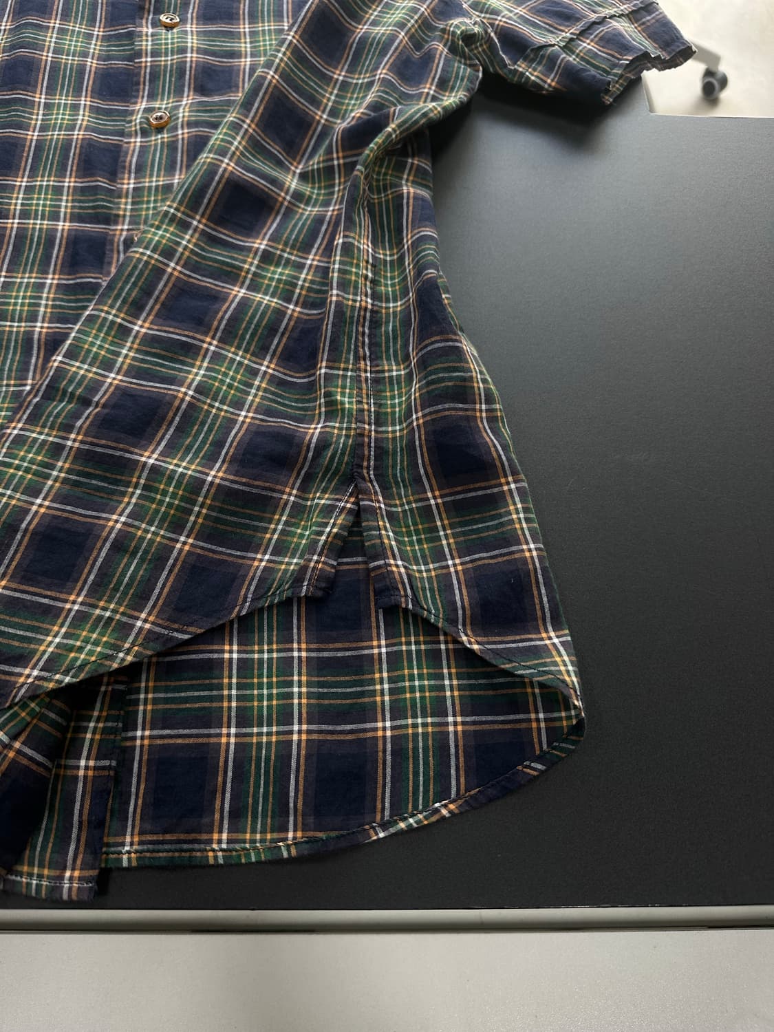 비비안웨스트우드 ORB 체크 반팔셔츠  상품이미지5