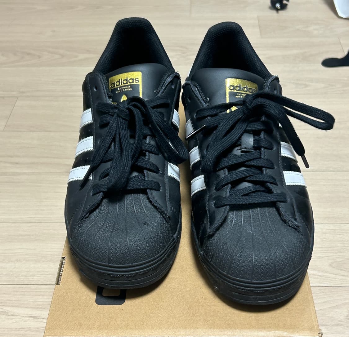 아디다스 슈퍼스타 블랙 275 상품이미지1