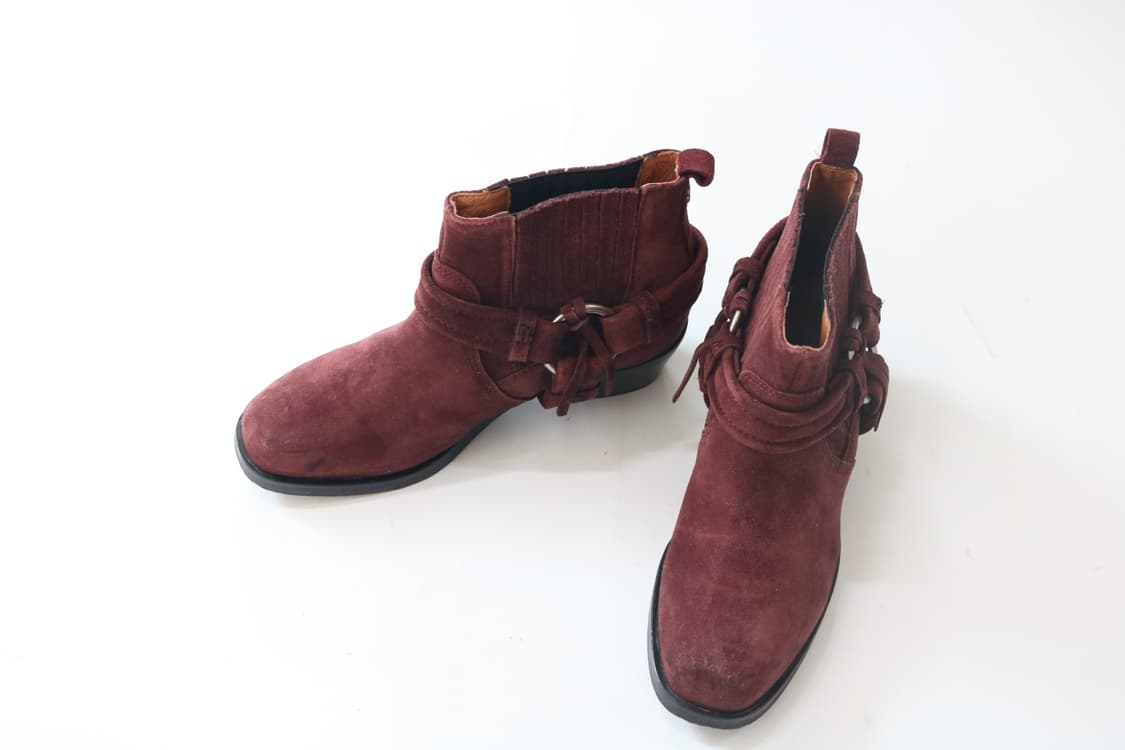 디젤 하네스 디테일 스웨이드 앵클 부츠 상품이미지5