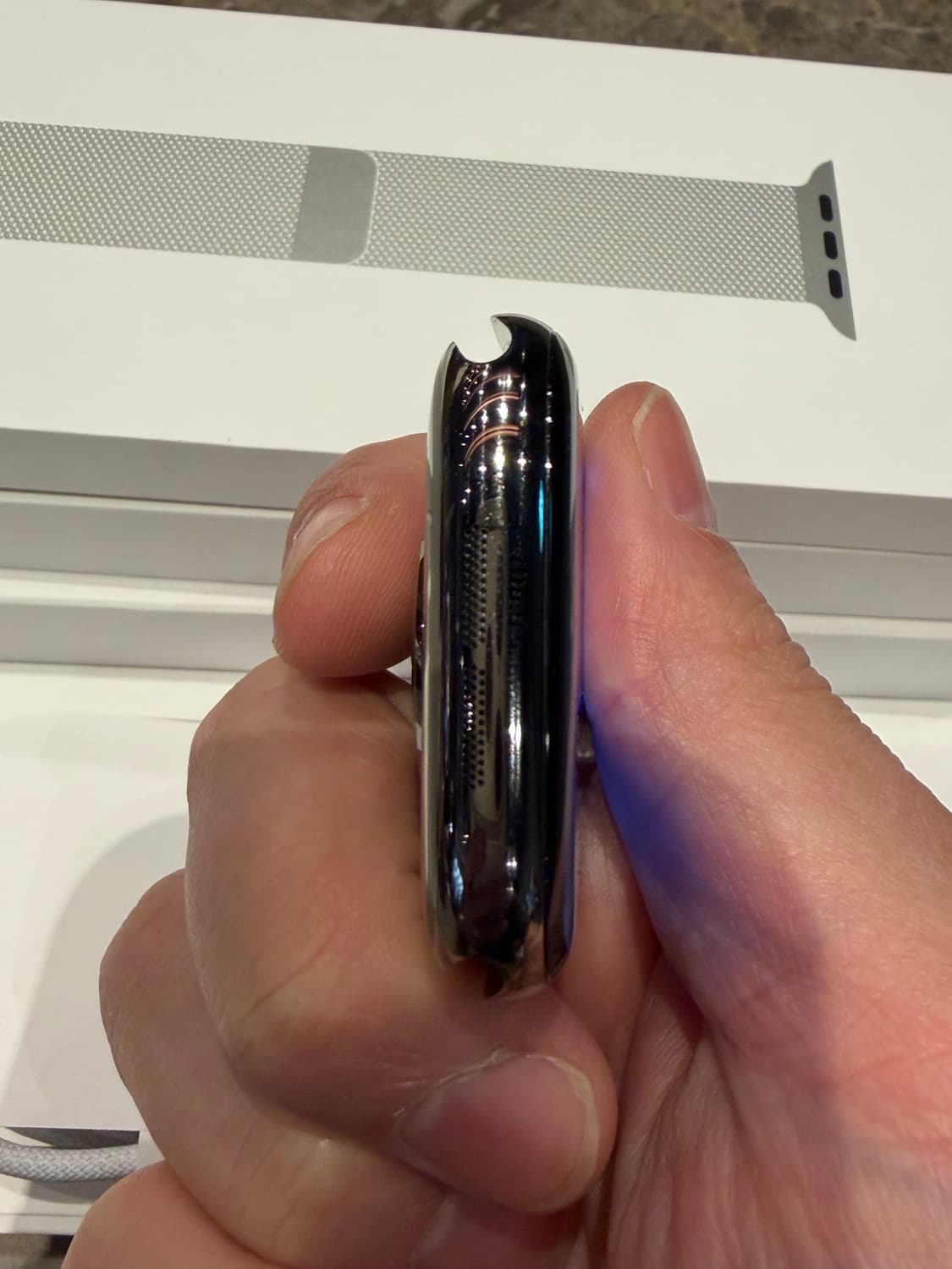 (새상품급) 애플워치 10 내추럴 티타늄 46mm 셀룰러 판매합니다. 상품이미지2