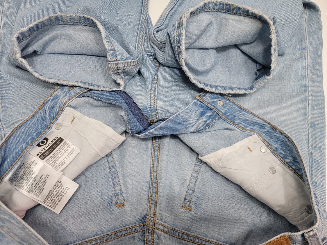 LEVI'S 20FW 프리미엄 루즈 스트레이트핏 청바지 / 여 28 연청 상품이미지7