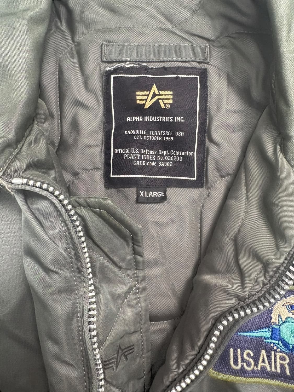 알파 인더스트리 CWU-45/P 항공 자켓 상품이미지5