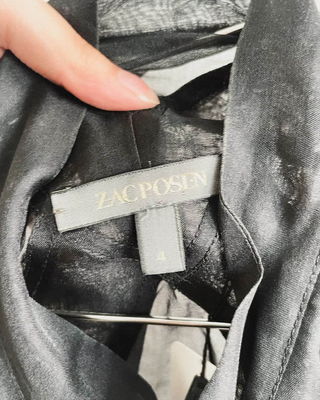 zac posen 2007 fall 고딕 레이스 블라우스 상품이미지7