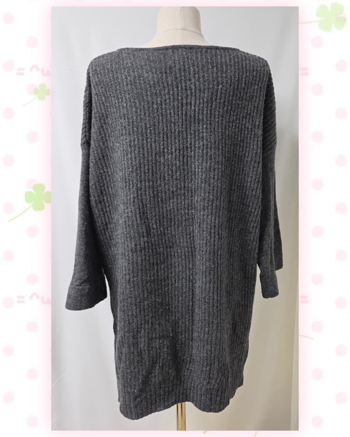 차콜 모리 포켓 니트 원피스 상품이미지5