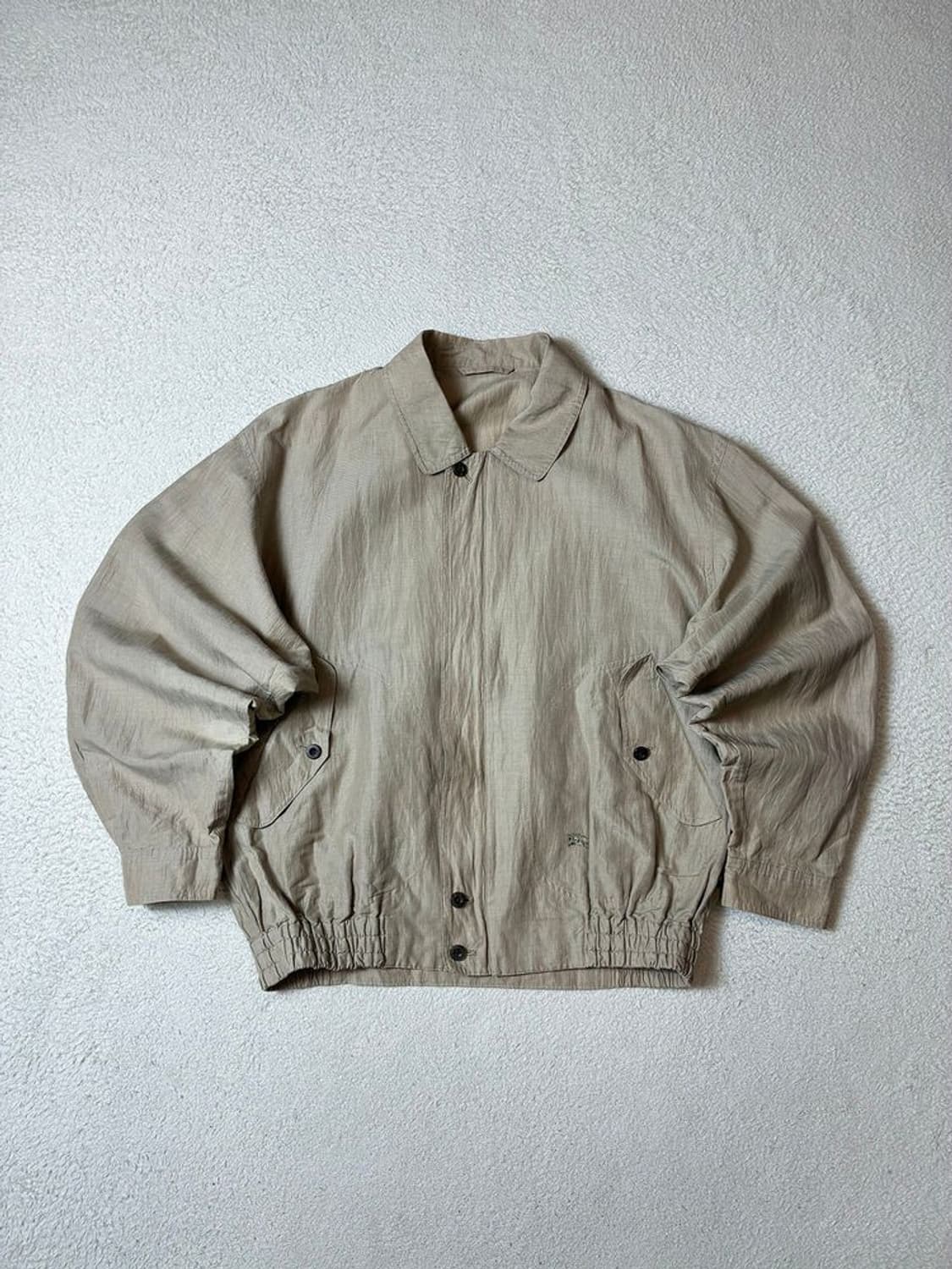 버버리 90's 아카이브 린넨 스윙톱 자켓 PN7335 상품이미지1