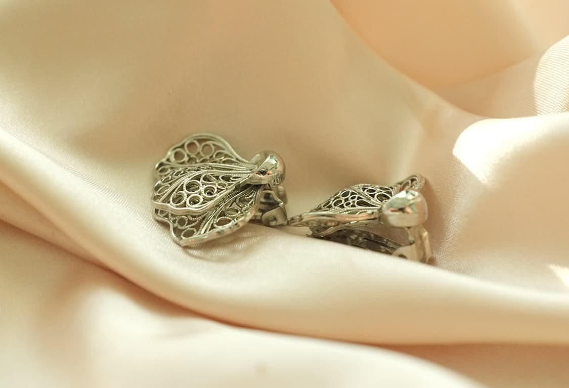 1960s LISNER 빈티지 클립 귀걸이 주얼리 상품이미지4