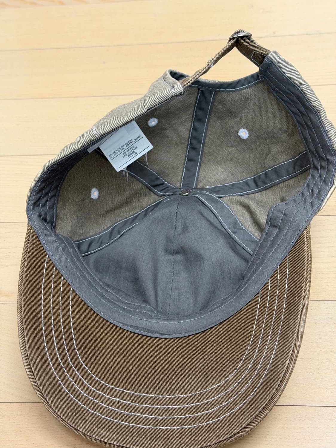 디스이스네버댓 카키 볼캡 상품이미지5