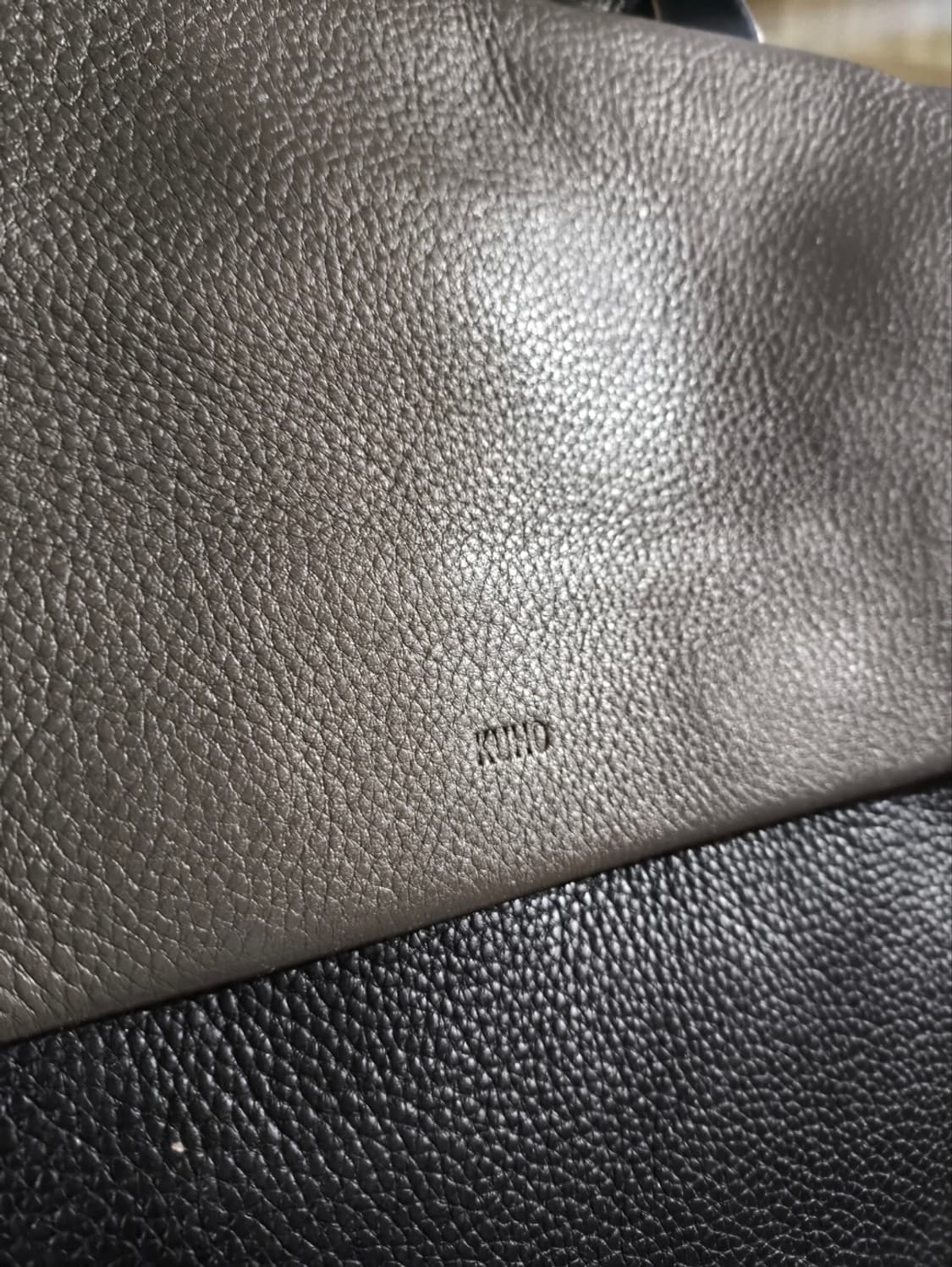 구호 투톤 레더 백팩 상품이미지2