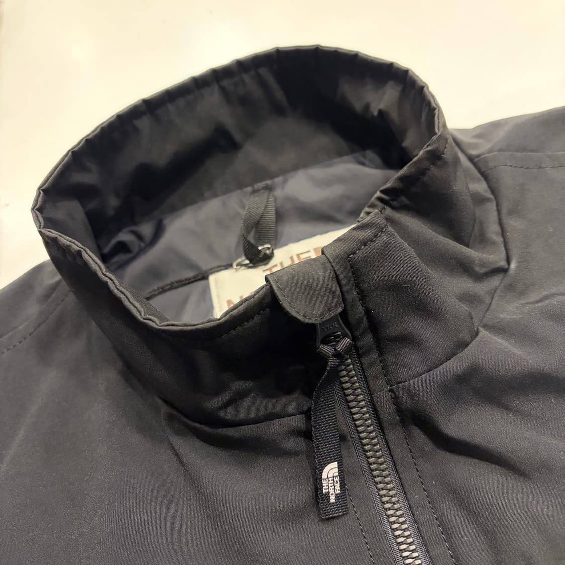 [L] 노스페이스 화이트라벨 닐턴 블랙 포켓 바람막이 자켓 B410 상품이미지4