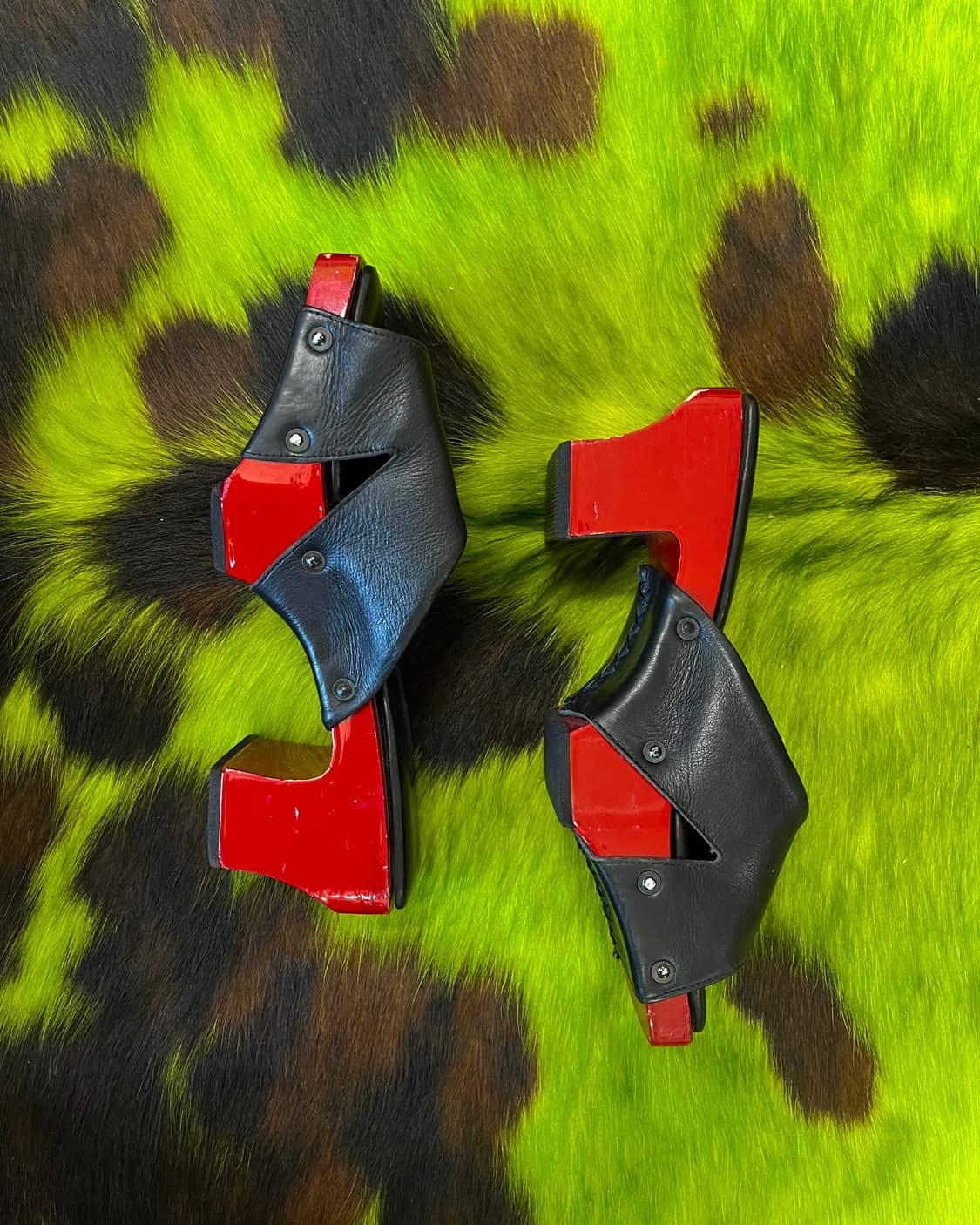 1990s JUNKO KOSHINO Open Toe Flip-Flop 상품이미지3