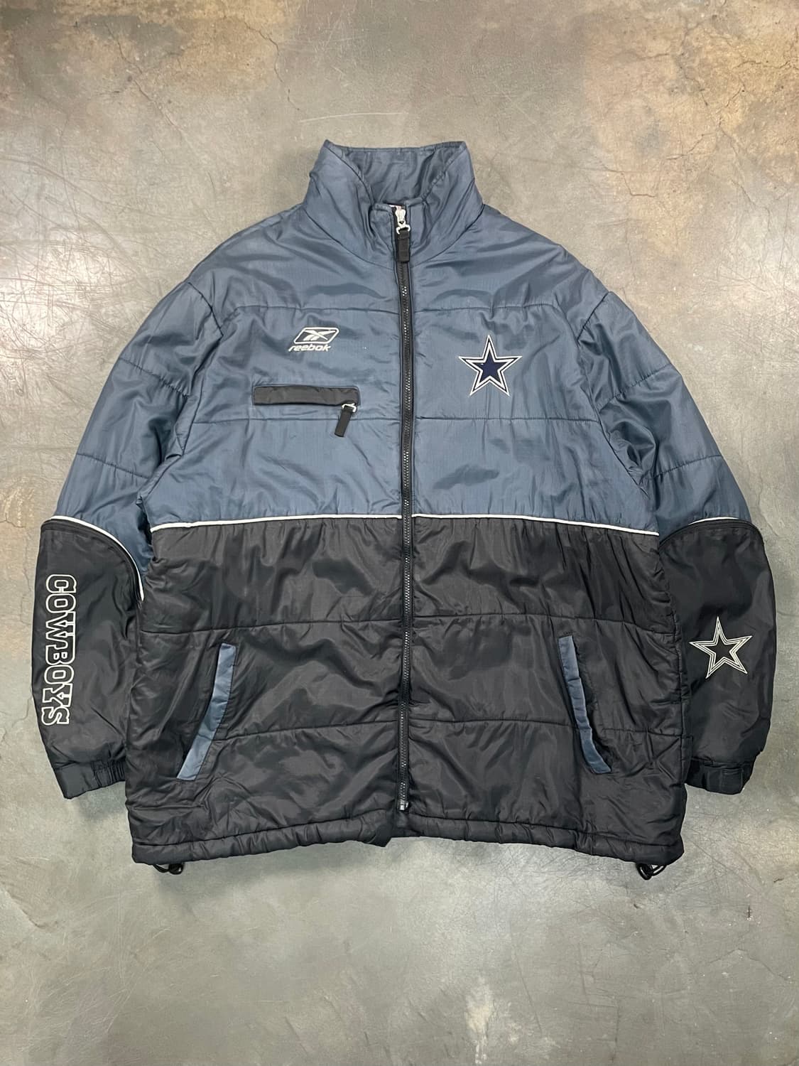 리복 NFL 카우보이 달라스 패디드 점퍼 상품이미지1