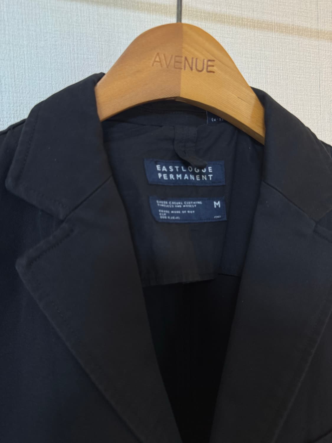 [M]이스트로그 퍼머넌트 3버튼 블레이저 자켓 상품이미지3