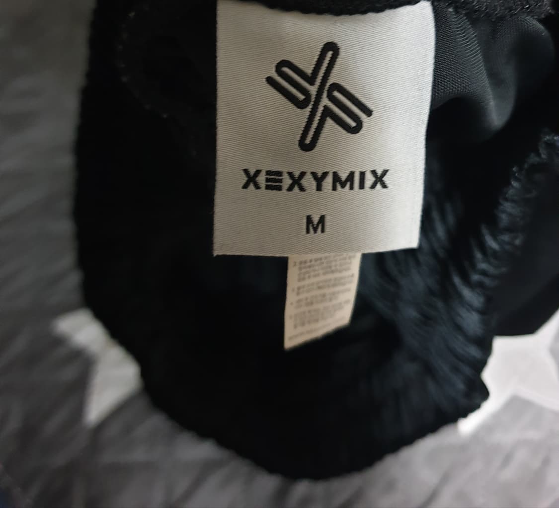 젝시믹스 벨벳 트레이닝 셋업 블랙 (M) 상의:크롭 하의:조거 상품이미지6