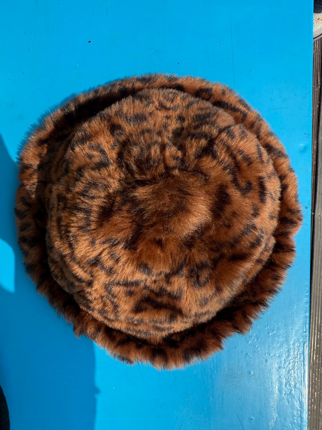 캉골 퍼 버킷햇 (레오파드) 상품이미지5