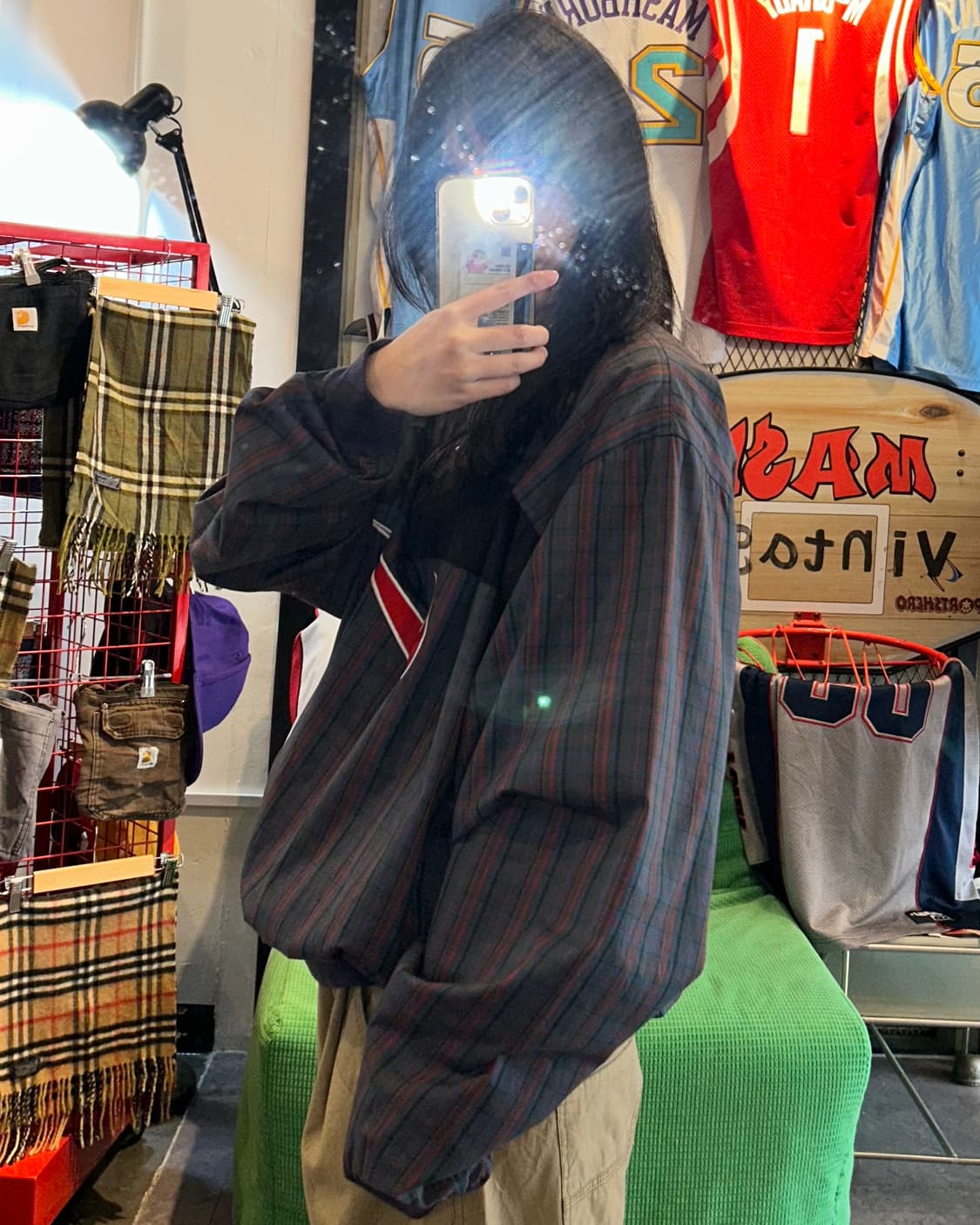 Nike tartan warm up  상품이미지2