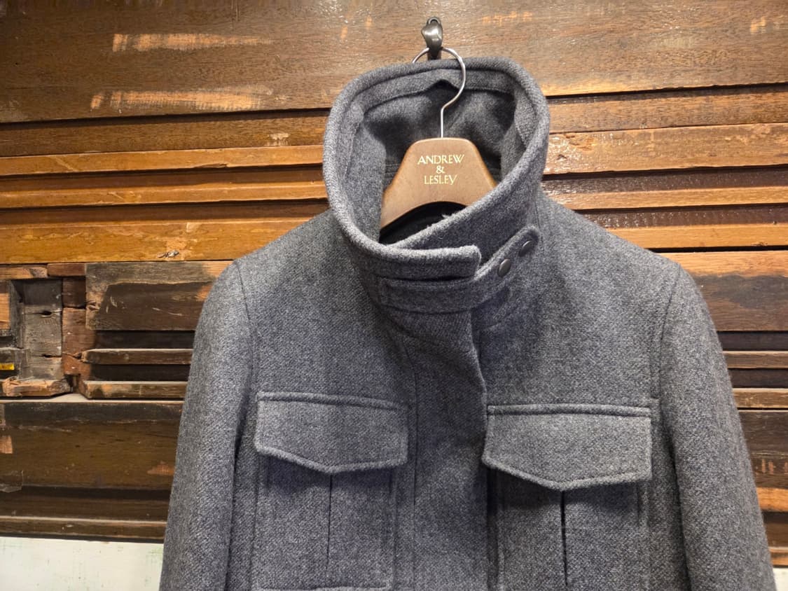 띠어리 헤비멜톤울 유틸리티코트 상품이미지2