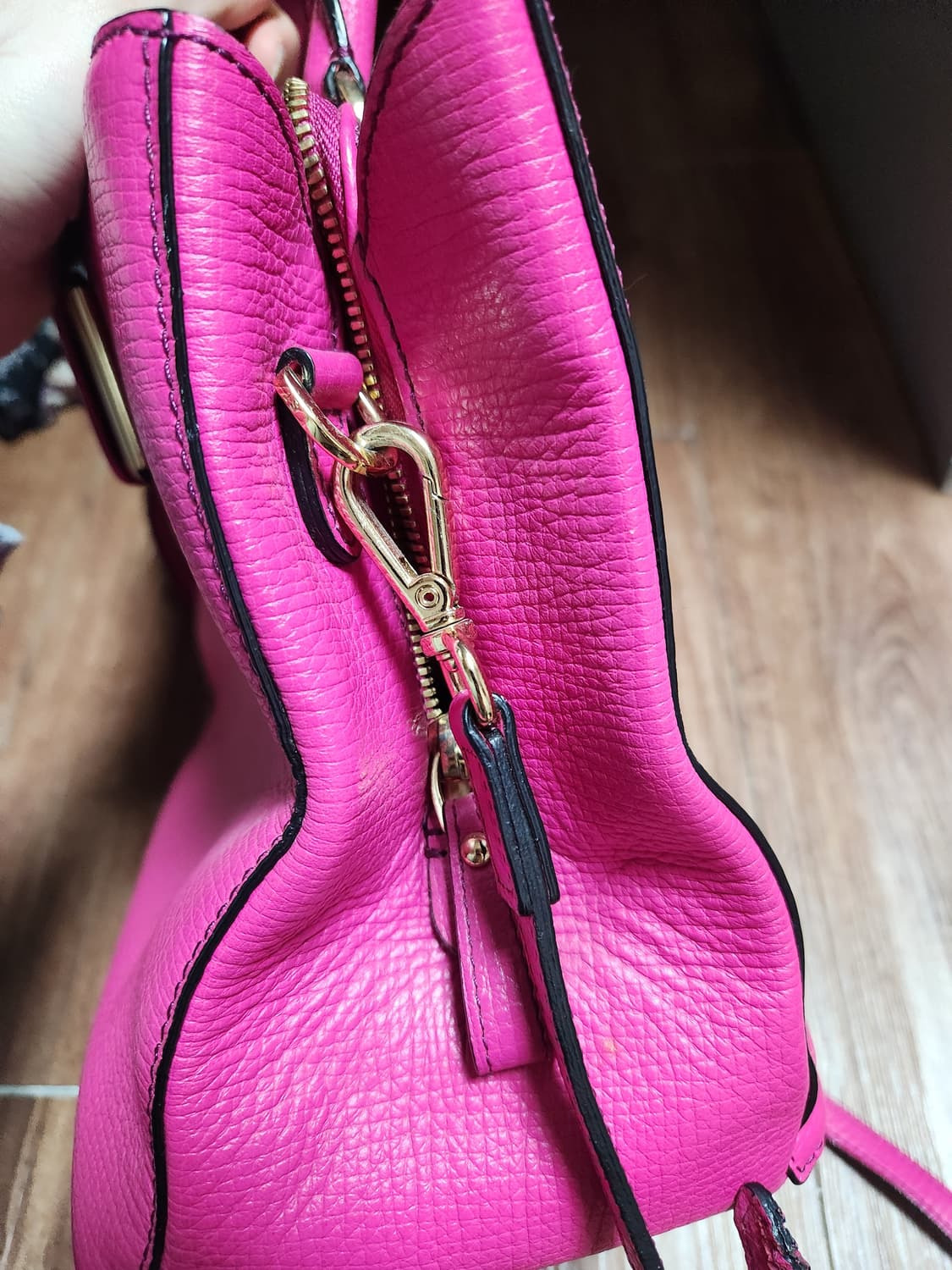 사만사타바사 핑크 크로스백 상품이미지6